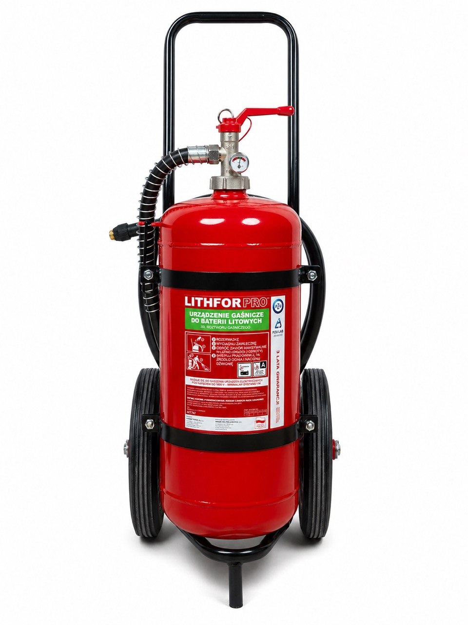 Urządzenie gaśnicze LITHFOR PRO™ 20 L do baterii Li-Ion
